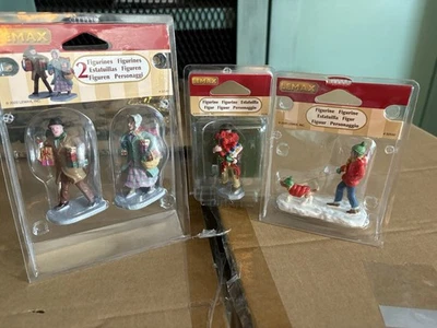 Lemax лот из 3 деревенских фигурок — совершенно новые в упаковке - Изображение 1 из 4