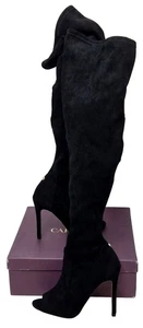 Botas sintéticas CARVELA Sculpt con cremallera negras de tacón alto para dama EU 36 UK 3 - Imagen 1 de 6