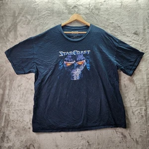 StarCraft Blizzard Entertainment T-Shirt 3XL Navy Blau Videospiel Grafik Tee - Bild 1 von 10