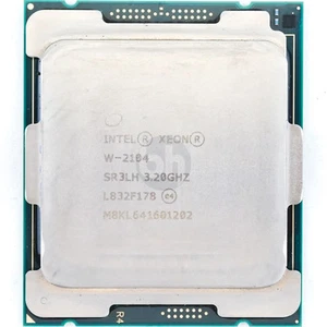 Intel Xeon W2104 SR3LH 3.20Ghz 4-Core 8.25M 120W Server Workstation LGA2066 CPU - Afbeelding 1 van 1