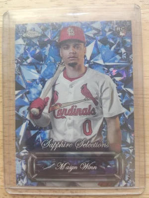 2024 Topps Chrome Sapphire MASYN WINN Sapphire Selections SSP #SS-21 *Mint, Rare - Image 1 of 2