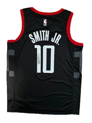 JABARI SMITH JR signed autographed HOUSTON ROCKETS Jersey w/ COA PSA DNA AO78399 - Image 1 of 3