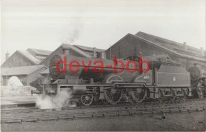 Railway Photo LMS 4P 41071 Leeds Holbeck Shed c1957 Fowler Compound 4-4-0 Loco - Foto 1 di 1