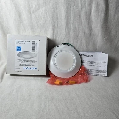 Downlight Kichler 45855WHLED30T Blanco, LED, 3000K, 12,5-W, 6,5" Foto 1 de 3
