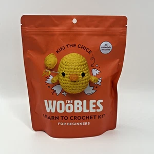 THE WOOBLES KIKI THE CHICK Learn to Crochet Kit For Beginners NEW - Picture 1 of 3