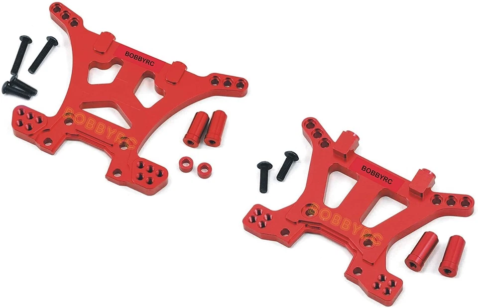 Juego de torre de amortiguador delantero y trasero de aluminio STRC Racing para Traxxas Slash 4x4 4x4 Foto 1 de 1