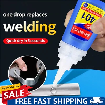 20g 401 Super Glue Strong Adhesive Promoter For Tire Lettering Stickers Sticking - Image 1 of 4