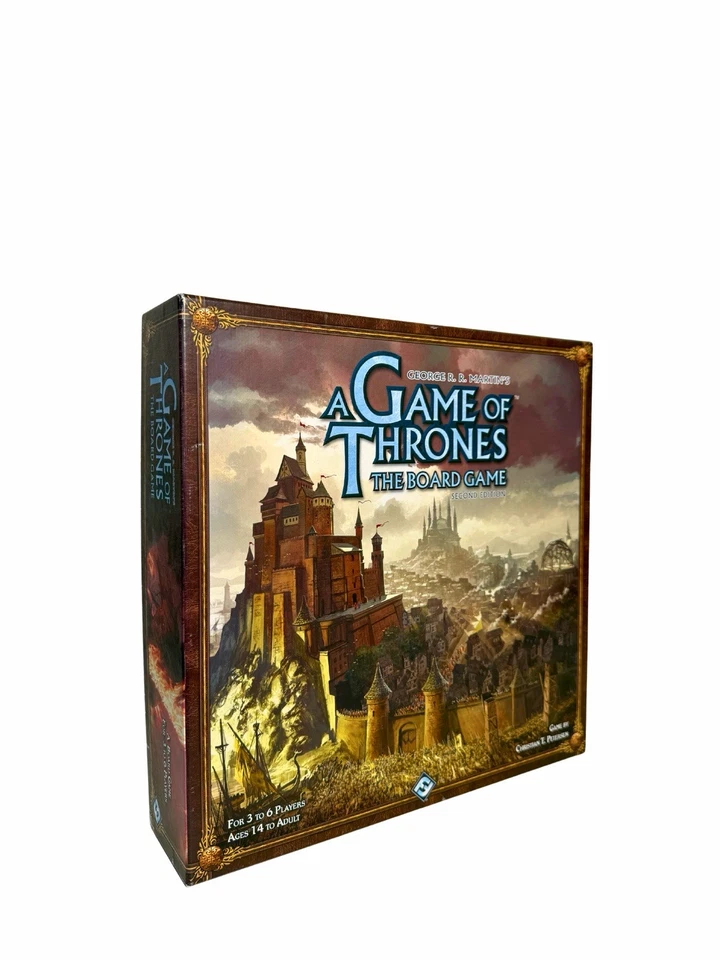 A Game of Thrones: The Board Game Second Edition Has Box Wear Bit Contents Good - Image 1 of 2