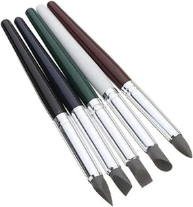 Clay Sculpture Tools Silicon Shapers Painting Brushes Size 6 - Picture 1 of 9