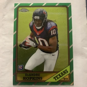 2013 Topps Chrome  Football DeAndre Hopkins RC Ravens Texans Titans Chiefs - Picture 1 of 2