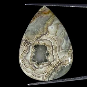 22.30Cts Natural Crazy Lace Agate Pear Cabochon Loose Gemstone - Picture 1 of 5