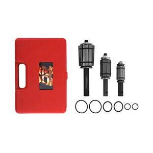 Tubo di Coda Espansore Marmitta Scarico Tubo di Coda 1-1/8" a 3-1/2" Kit Attrezzi Auto - Foto 1 di 12