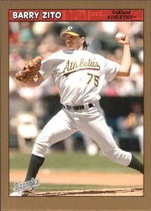 2006 Topps Bazooka Gold Oakland Leichtathletik Team Set Zito Nick Swisher Kendall 7 - Bild 1 von 1