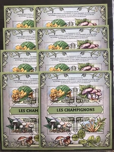 10x Mushrooms / Fungi / Nature - stamps - CTO - CB1 - Picture 1 of 1