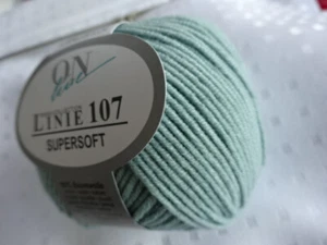 Linie 107 SUPERSOFT - Fb. 244 mint - Online - 50g Knäuel -  Baumwolle/Polyacryl - Bild 1 von 4