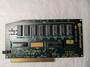 Apple 607-0103 AIIE 80COL/64K Memory Expansion Card Untested (14) - Picture 1 of 2