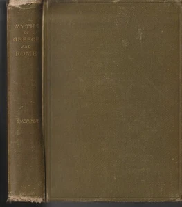 Myths of Greece and Rome 1893 HA Guerber Hardcover Illustrated Art - Picture 1 of 2