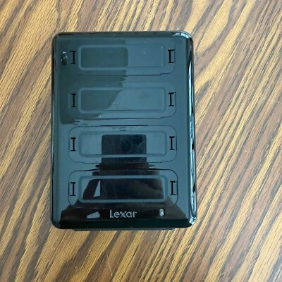 Lexar Professional Workflow HR1 Black Four-Bay USB 3.0 Reader Hub - Image 1 of 4