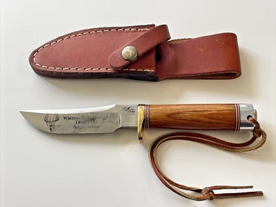 Blackjack Classic Blades Stalker Knife Whitetail Unlimited Effingham IL USA 1996 - Image 1 of 4