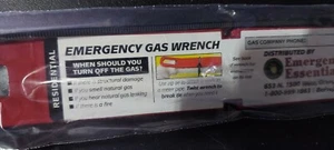 Emergency Gas Water Main Valve Shut-off Wrench Tool Plumbing Survival 1/2 & 3/4" - Picture 1 of 3