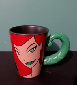 POISON IVY - New Warner Bros. for DC COMICS 4 1/2" Ceramic Mug - Weighs 13.9 Oz - Picture 1 of 7