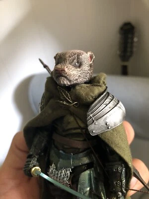 1/12 Battle Ferret Head Mythic Legions 1.0 Unpainted 3d Printed Custom Mezco - Image 1 of 4