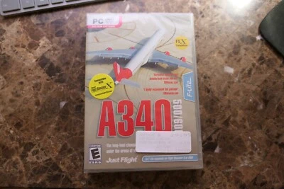 A340 500/600 Pc DVD Add-On Microsoft Flight Simulator Sim 2004 & X FS2004 FSX - Image 1 of 2