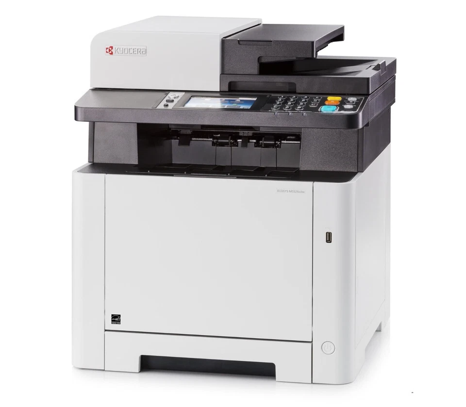 Kyocera M5526cdw Printer Colour A4 MFP HighTonerTo81% LowCount WIRELESS WARRANTY - Image 1 of 4