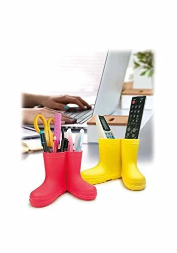 Hoobbe 13848 Gummistiefel Stiftehalter rot