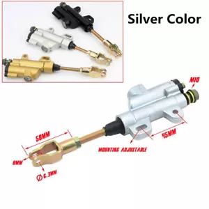 Rear Brake Master Cylinder 10mm For ATV Bike Buggy 50/70/90/110/125/150/200cc - Picture 1 of 7