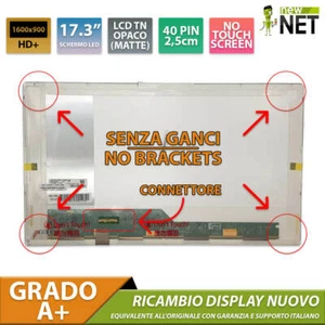Pannello Display LCD da 15,6 pollici per Toshiba Satellite L670d-13d 40 pin HD+ - Foto 1 di 6