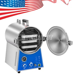 Tabletop Medical Steam Sterilizer Dental Autoclave Sterilizer 24L TM-T24J - Picture 1 of 13