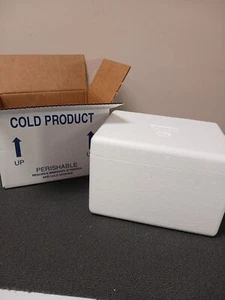 Polar Tech Insulated Foam Container box of 12 - Picture 1 of 7