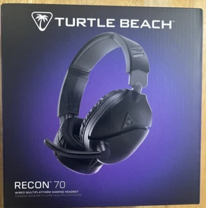 Turtle Beach Recon 70 Wired Gaming Headset (TBS-5001-05) - Black... FREE S&H! - Picture 1 of 2