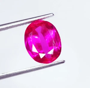 Zaffiro Rosa Naturale 6,77 Ct Gemme Sciolte Certificate Zaffiro Trasparente Gemme - Foto 1 di 10