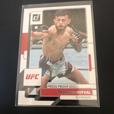 2023 Donruss UFC BRANDON ROYVAL Press Proof Silver #88