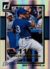 2014 Donruss Stat Line Career #352 Brett Lawrie /119