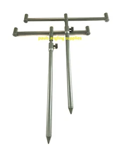 King Carp Fishing Buzz bar & Bankstick Set for Alarms ,Rod rests etc Adjustable - Picture 1 of 3