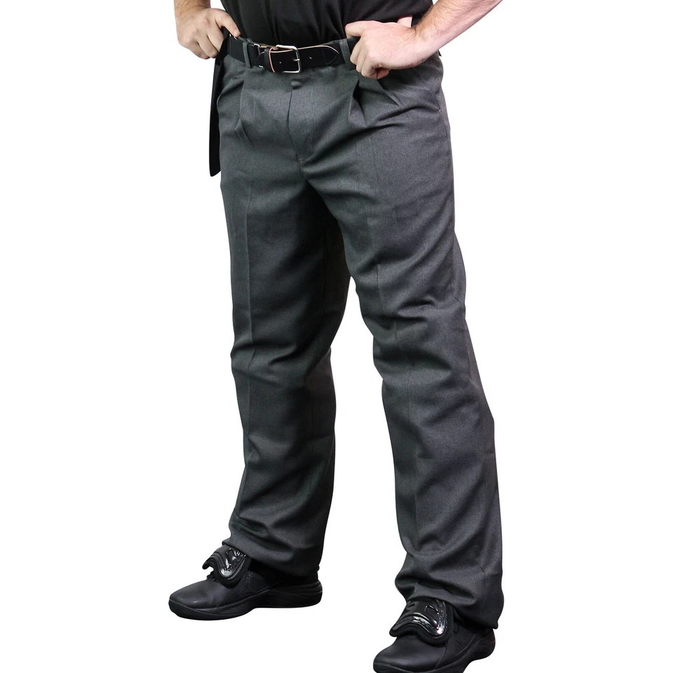 Champro The Field Baseball Umpire Pants Official UMP Pant Charcoal Gray Bpr2 32w