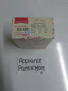GEMLINE REFRIGERATOR COLD CONTROL GC409 FREE SHIPPING - Picture 1 of 2