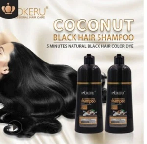 MOKERU 500ML Permanent Hair Dye Instant Fast Hair Dye Color Shampoo Coconut DYE - Picture 1 of 12