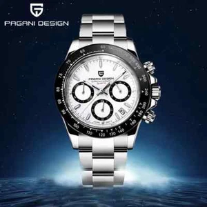 PAGANI DESIGN 2024 NEU Herrenuhr Quarz Business Edelstahl Luxus Sport - Bild 1 von 19