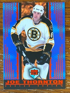 1998-99 PACIFIC DYNAGON ICE HOCKEY RED JOE THORNTON CARD #15 BOSTON BRUINS