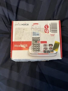 Swissvoice Xtra 2355 Cordless Big Button Hearing Aid Elderly Amplified Phone - Zdjęcie 1 z 3
