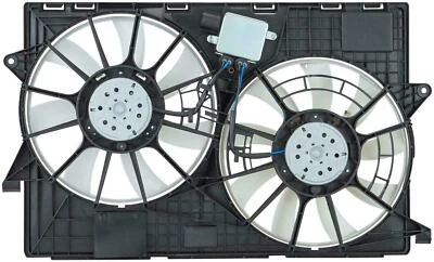 Conjunto de ventilador duplo radiador 2,4L. (=3,2L Heavy Duty) serve para Jeep Cherokee 2014 2018 - Imagem 1 de 2