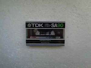 Vintage Audio Cassette TDK SA 90 * Rare From Japan 1983 * - Photo 1/3