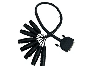 Mogami W2932 8 Channel Balanced Studio Snake Cable, DB25 Male to XLR Female - Picture 1 of 3