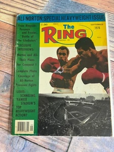 The Ring Magazine September 1976 Boxing - Picture 1 of 1