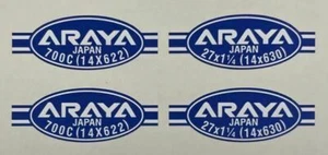 Araya Rim decals - Picture 1 of 1