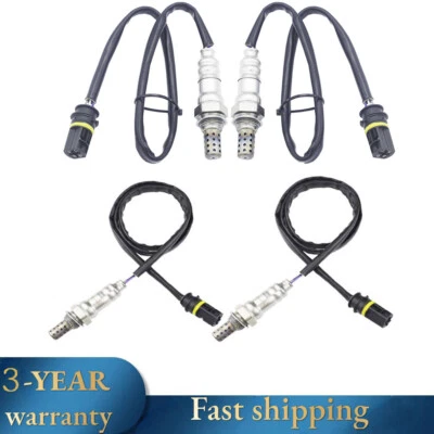 Sensor de oxigênio 4 peças para cima+para baixo para Mercedes-Benz SLK320 2001-04 & SLK32 AMG 2002-04 - Imagem 1 de 4